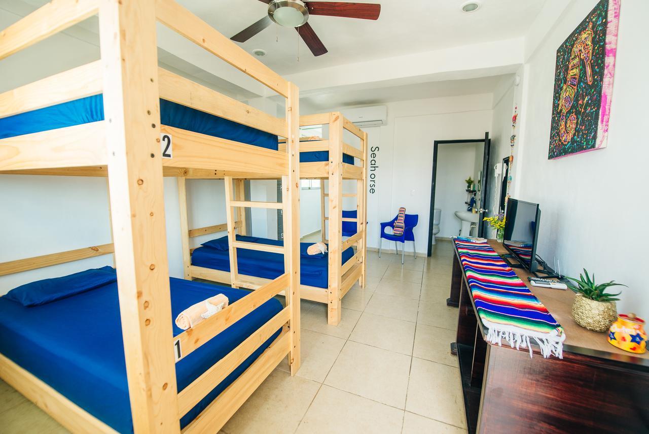 The Mermaid Hostel Beach (Adults Only) Κανκούν Εξωτερικό φωτογραφία