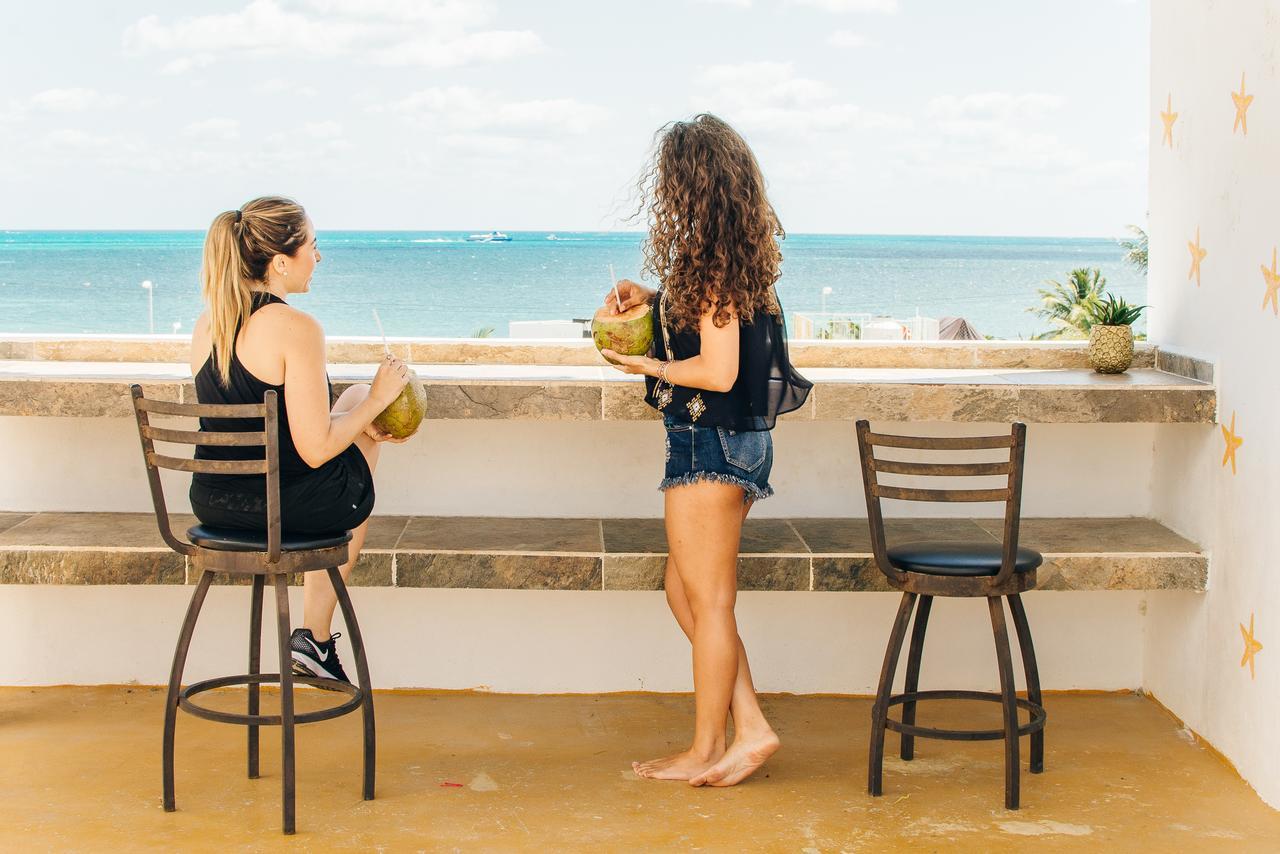 The Mermaid Hostel Beach (Adults Only) Κανκούν Εξωτερικό φωτογραφία