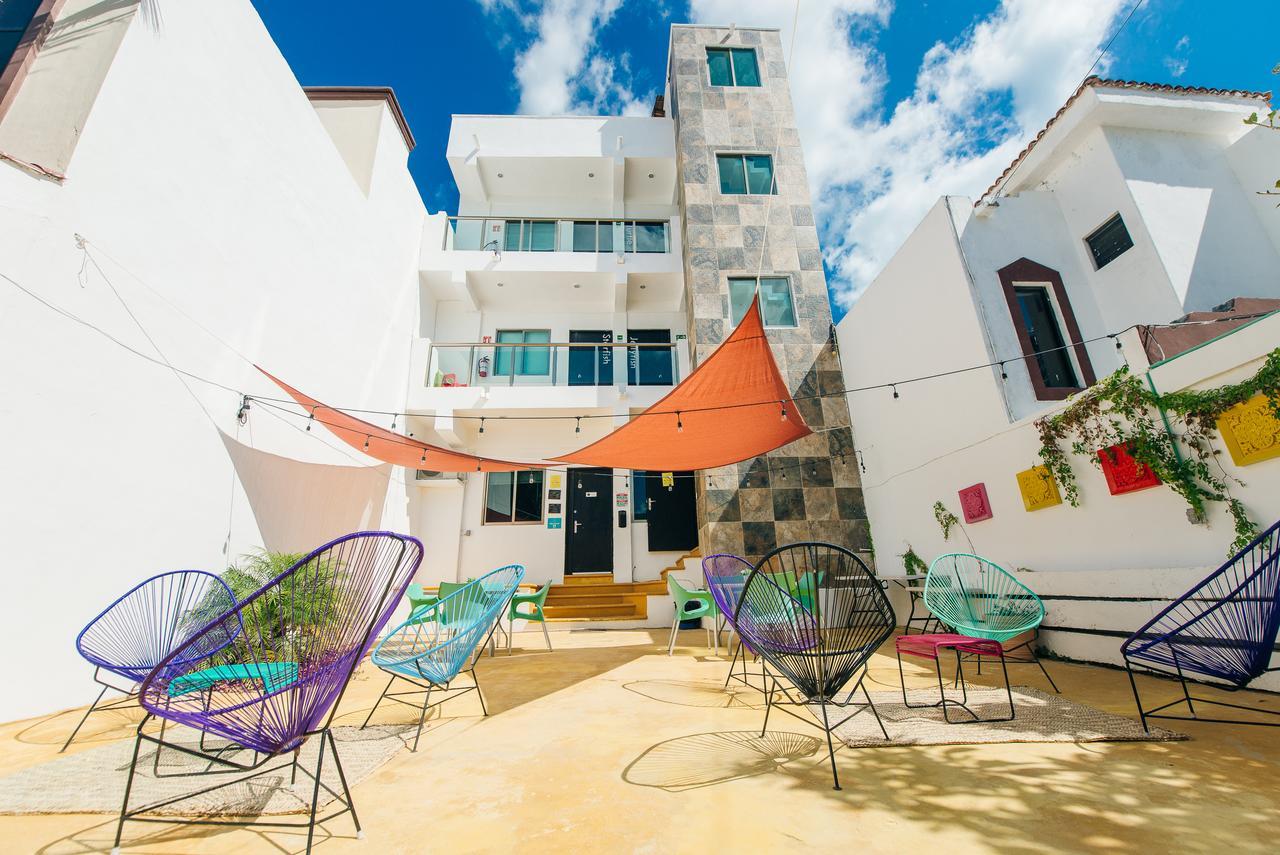 The Mermaid Hostel Beach (Adults Only) Κανκούν Εξωτερικό φωτογραφία